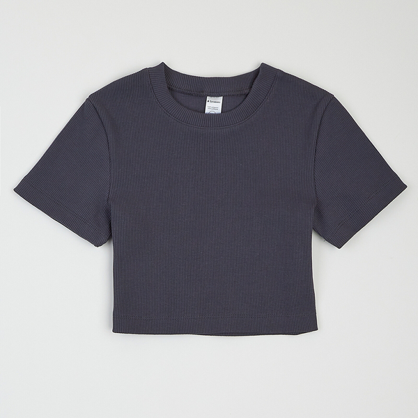 Кроп-топ Garnamama Lasting crop t-shirt 122-128 Серый (997400.13533610) - Pampik