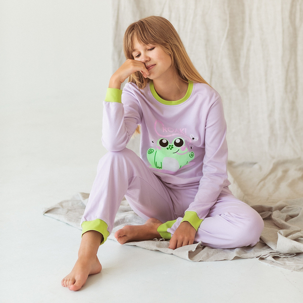Піжама, що світиться Garnamama Neon PG 158 Сиреневый (859111.5084167) - Pampik - 10