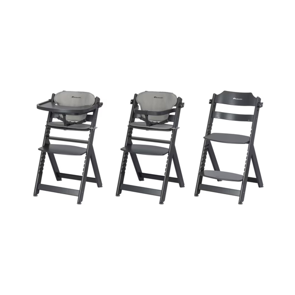 Стільчик для годування з вкладишем Bebe Confort Timba Mineral Graphite (2771130210) - Pampik - 2