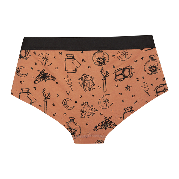 Труси-шорти Garnamama Татоо Hipster Briefs mom M Коричневый (1037837.1402741) - Pampik - 2