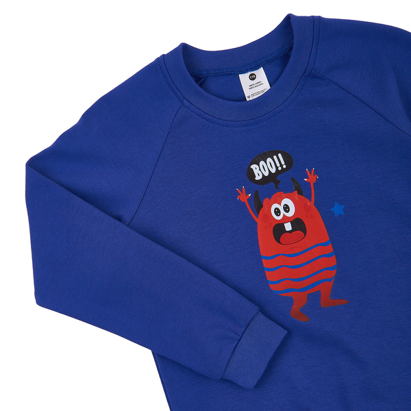 Реглан Garnamama Sleeves малюнок 122 Синий (928682.11930328) - Pampik - 5