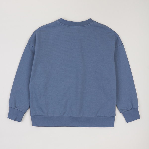 Світшот Garnamama Basic Sweatshirt 2-х нитка 140 Голубой (1016680.1303607) - Pampik - 2