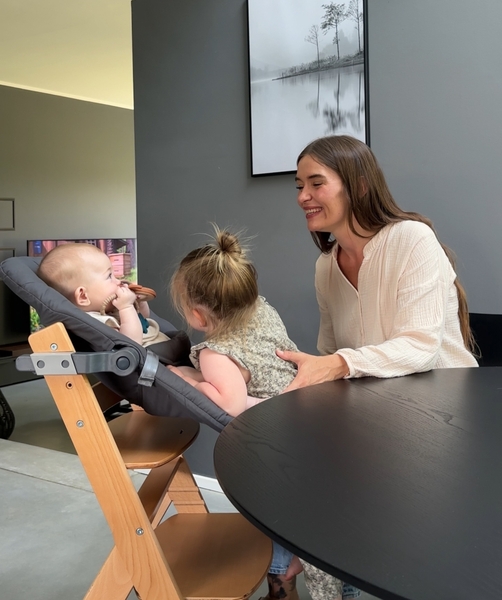 Стільчик для годування з вкладишем Bebe Confort Timba Mineral Graphite (2771130210) - Pampik - 7