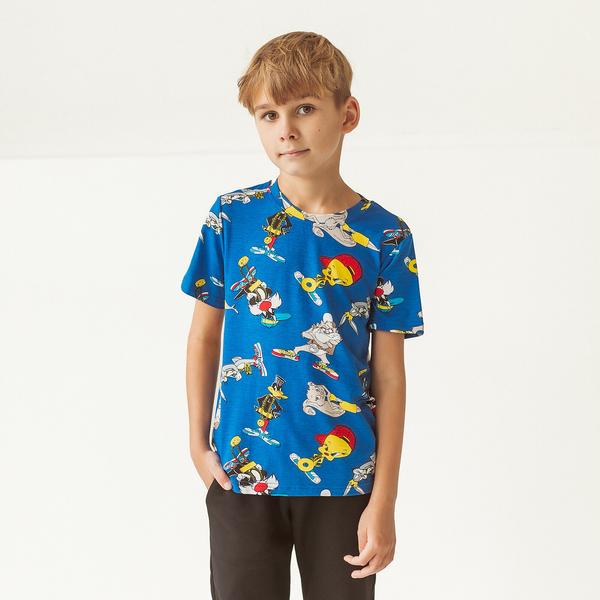 Футболка Garnamama Disney t-shirt 152 Синий (923049.1282994) - Pampik - 6