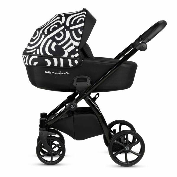 Универсальная коляска 2 в 1 Tutis UNO 5+ by Garbanota Bianco - Pampik - 4
