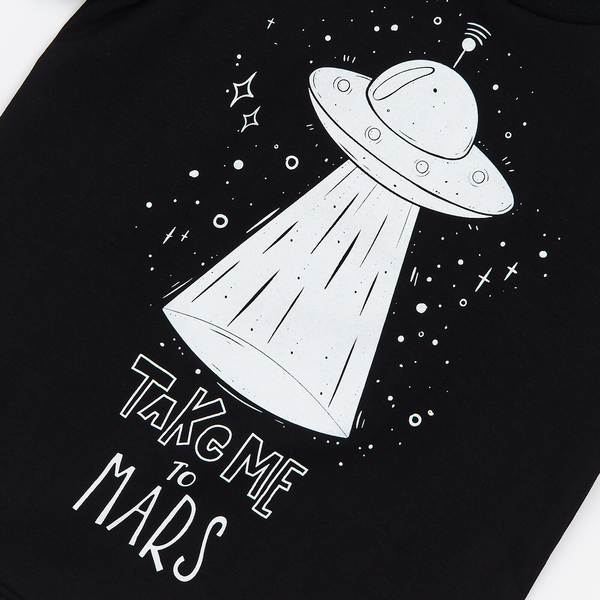 Піжама, що світиться Garnamama Neon PG Summer 110 Чорний (697955.987739) - Pampik - 4