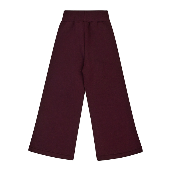 Спортивні штани на флісі Garnamama Oversize sport прямі 128 Бордовий (1042888.1407267) - Pampik - 4