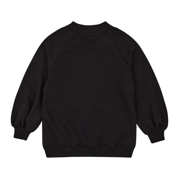 Світшот Garnamama Sweatshirt girl 146 Чорний (972821.1330681) - Pampik - 2