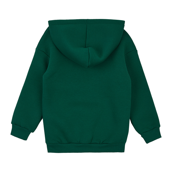 Худі на флісі Garnamama Basic Hoodie soft 146 Зеленый (1039125.1235339) - Pampik - 2