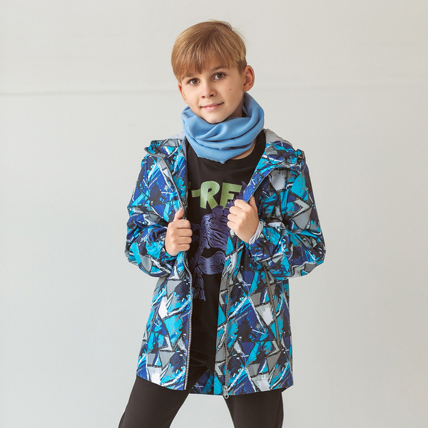 Хомут Garnamama Lasting round scarf 51-53 Голубой (940016.1297181) - Pampik