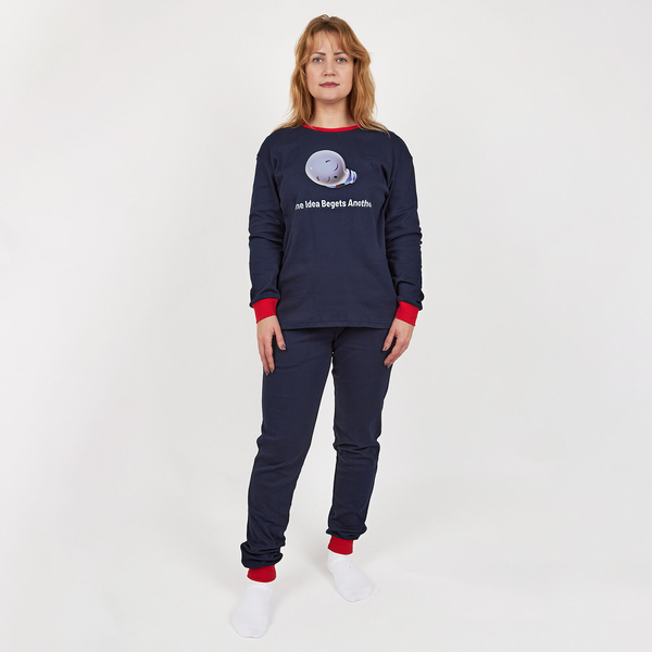 Піжама Garnamama Pajamas Mam XL Синий (884422.1238683) - Pampik - 9