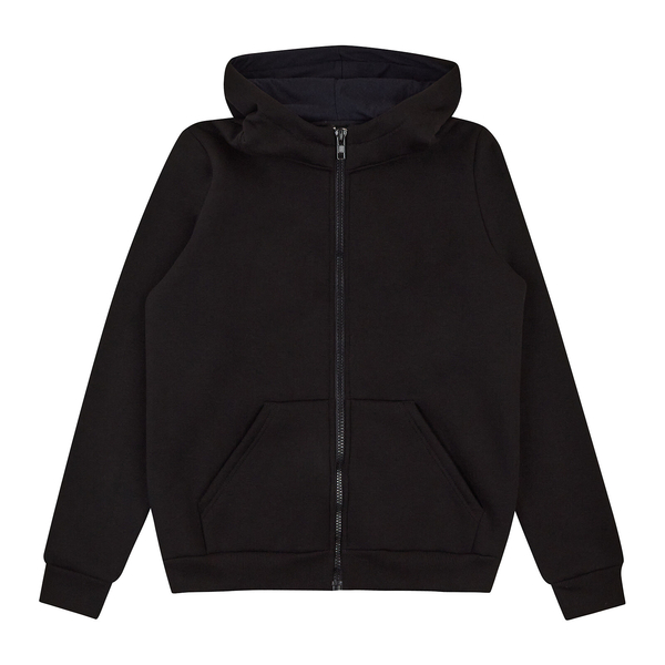 Спортивний костюм на флісі Garnamama Sweatsuit Jacket +Pants soft children 152 Чорний (962988.1315474) - Pampik - 7