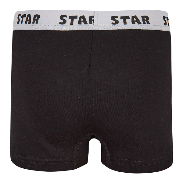 Труси-боксери Garnamama Basic STAR Boxer briefs boy 122-128 Черный (1037799.1402703) - Pampik - 2