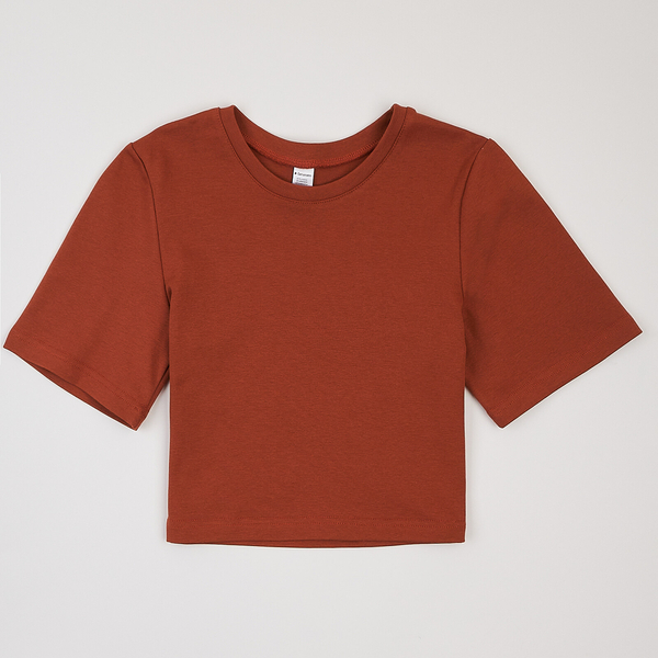 Кроп-топ Garnamama Lasting crop t-shirt 170-176 Коричневый (997387.1353365) - Pampik