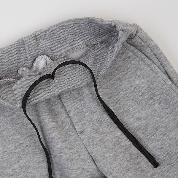 Спортивний костюм на флісі Garnamama Basic Hoodie soft 134 Сірий (1032661.1397591) - Pampik - 6