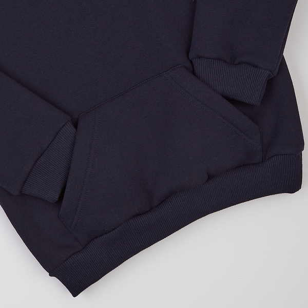 Худі на флісі Garnamama Basic Hoodie soft 122 Синий (1031546.1235335) - Pampik - 5