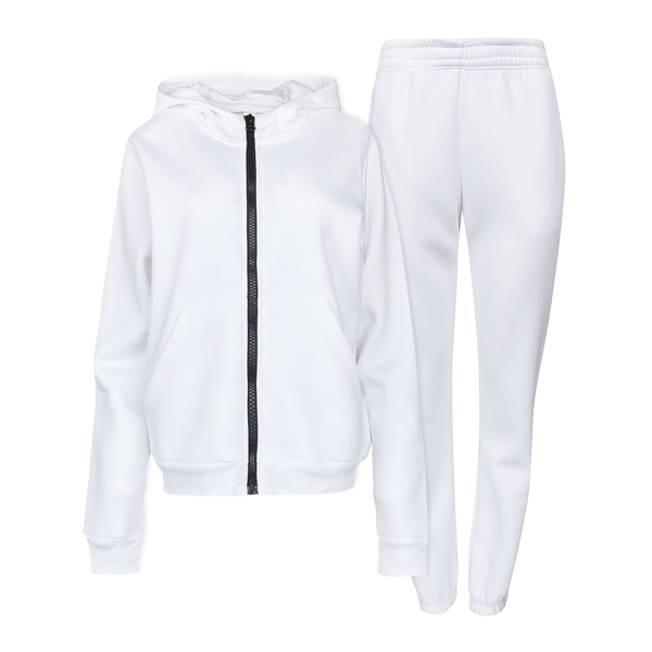 Спортивний костюм на флісі Garnamama Basic Sweatsuit Mom Jacket +Pants soft L Белый (882617.1237424) - Pampik - 5