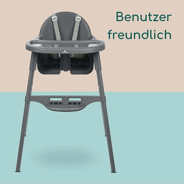 Стільчик для годування Bebe Confort Meely Dark Grey (2712551210) - Pampik - 7