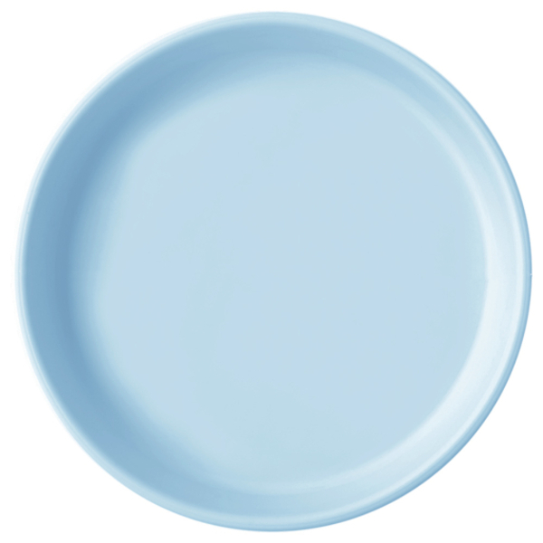 Тарілка силіконова MinikOiOi Basics-Plate Mineral Blue (101050103) - Pampik