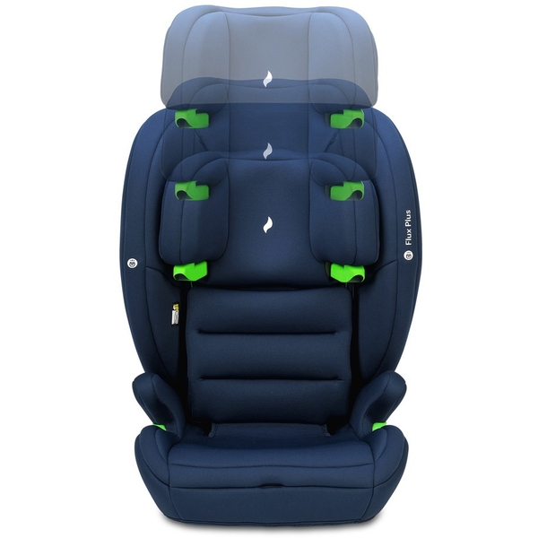 Автокрісло Osann Flux Plus i-Size Navy Melange (102-286-249) - Pampik - 11