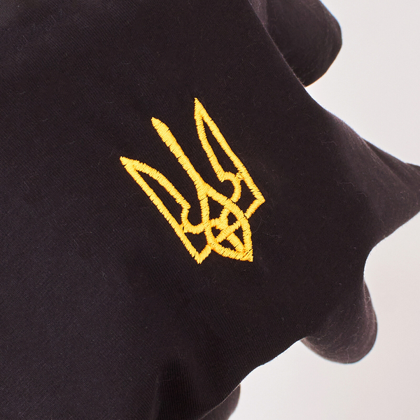 Футболка Garnamama Ukraine t-shirt teenagers вишивка 134-140 Чорний (914336.1266102) - Pampik - 4