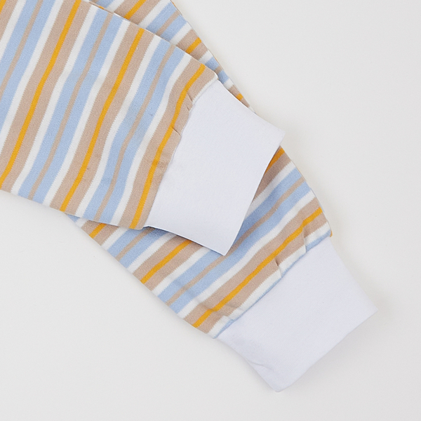 Штани домашні Garnamama Neon pants, р.146, помаранчевий з блакитним (1030805.13334614) - Pampik - 4