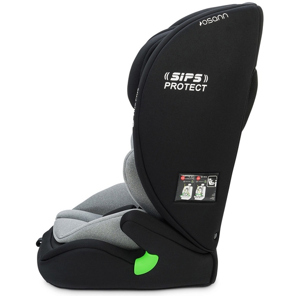 Автокресло Osann Flux Plus i-Size Grey Melange (102-286-230) - Pampik - 4