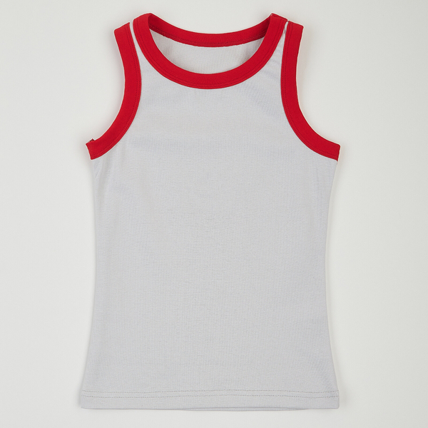 Топ Garnamama Lasting vest 134-140 Серый Красный (997366.1353401) - Pampik - 2