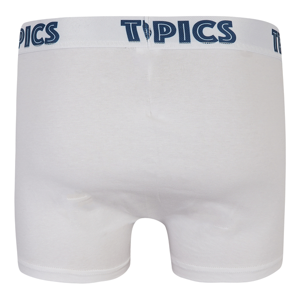 Труси-боксери Garnamama Tropics boxer briefs dad M муж Белый (1037767.1402681) - Pampik - 2