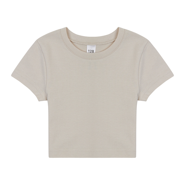 Кроп-топ Garnamama Lasting crop t-shirt 170-176 Бежевий (1040860.1406624) - Pampik