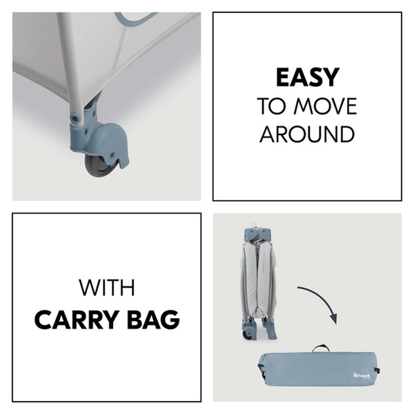 Дитяче ліжечко-манеж Hauck Sleep N Play Go Plus Dusty Cork (60090-0) - Pampik - 7