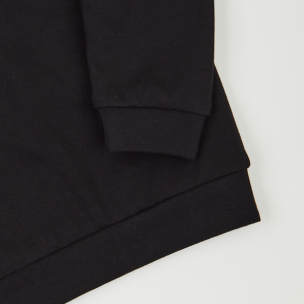 Реглан Garnamama Basic Sweatshirt інтерлок 116 Чорний (970887.1327824) - Pampik - 4