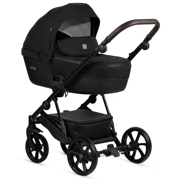 Универсальная коляска 2 в 1 Tutis Viva 5+ Essential Caviar (1452070) - Pampik - 3