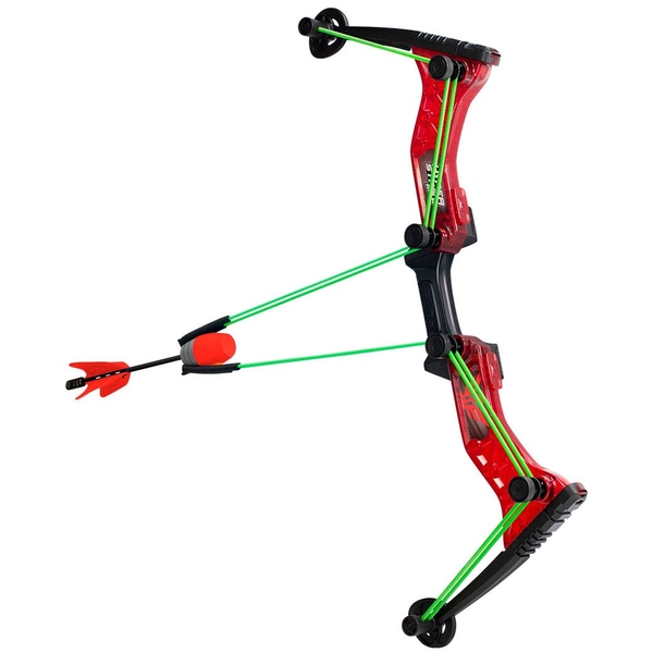 Лук для гри Zing Hyper Strike, 4 стріли, червоний (HS470R) - Pampik - 4