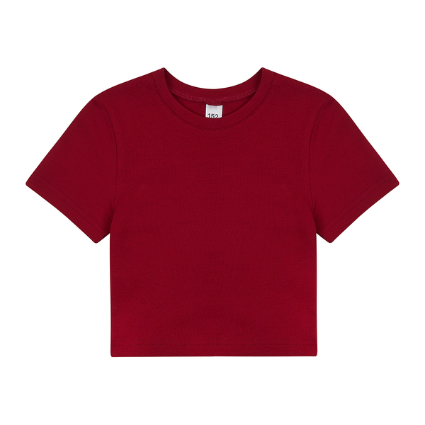 Кроп-топ Garnamama Lasting crop t-shirt 170-176 Бордовый (1040855.1406623) - Pampik