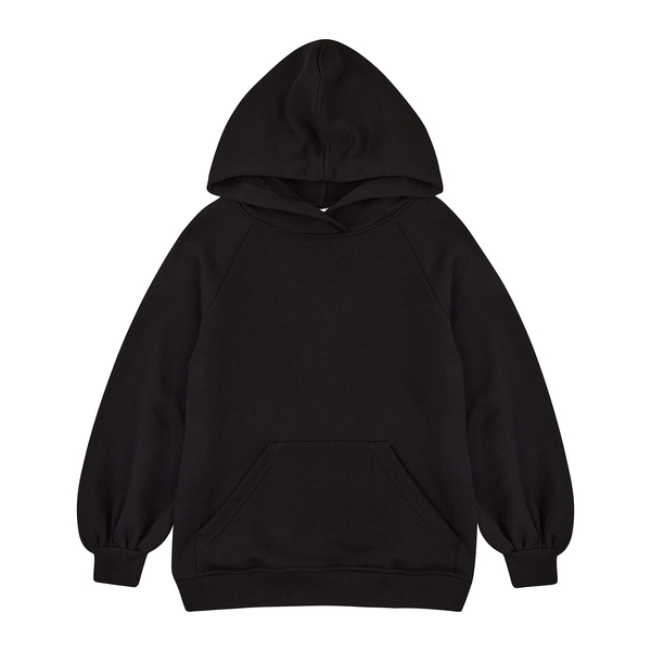 Худі Garnamama Hoodie girl 140 Чорний (972868.1330701) - Pampik - 6