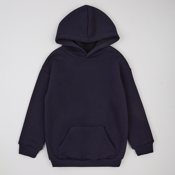 Худі на флісі Garnamama Basic Hoodie soft 170 Синий (1034945.1235335) - Pampik - 3