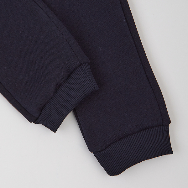 Спортивні штани на флісі Garnamama Pants girl Butterflies 110 Синий (1030406.1312417) - Pampik - 5