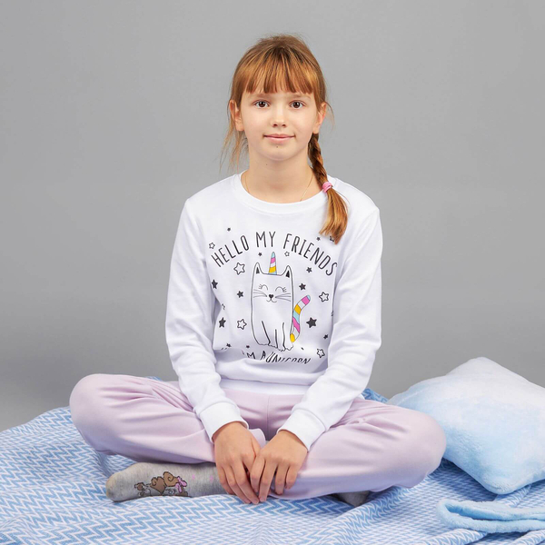 Лонгслів Garnamama Neon LS 164 Білий (978186.1333661) - Pampik - 5