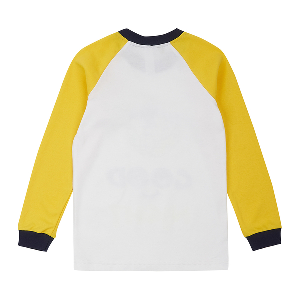 Лонгслів Garnamama Neon LS 122 Жовтий Білий (1025120.1333667) - Pampik - 3