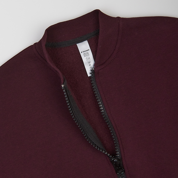 Бомбер утеплений Garnamama Oversize sport zip на молнии 170-176 Бордовый (1042896.1407308) - Pampik - 8