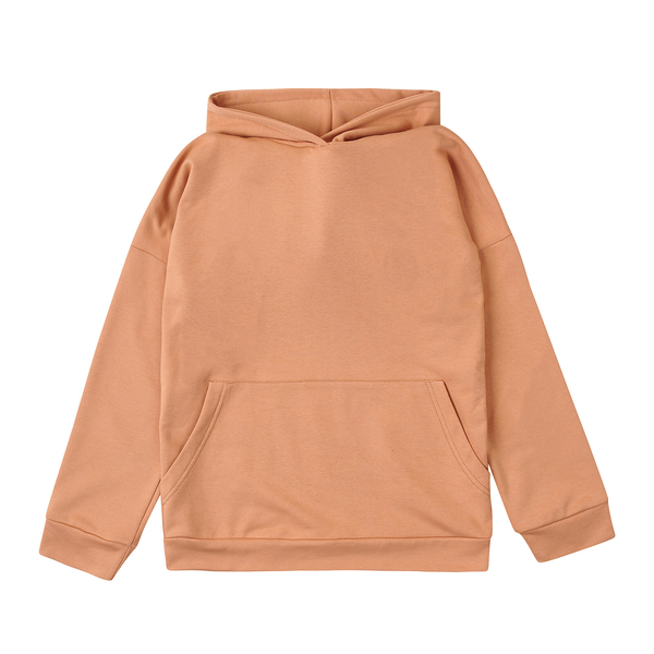 Худі Garnamama Basic Hoodie 3-х нитка 140 Бежевий (910908.1235312) - Pampik