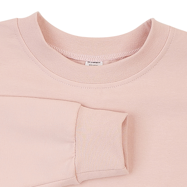 Світшот Garnamama Sweatshirt Butterflies 2-х нитка 158 Розовый (1021839.1331307) - Pampik - 3