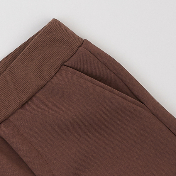 Спортивний костюм на флісі Garnamama Basic Hoodie soft принт 122 Коричневый (1035095.1397876) - Pampik - 9