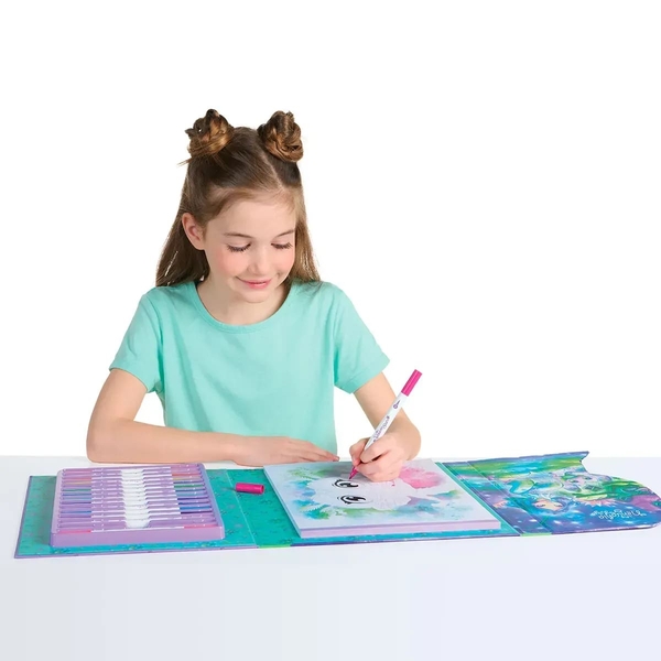 Набір для творчості Nebulous Stars Розмальовка по номерах: Чарівні світи зірок (11381) - Pampik - 7