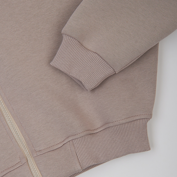 Бомбер утеплень Garnamama Oversize sport zip на блискавці 122-128 Бежевий (1041628.1407303) - Pampik - 6