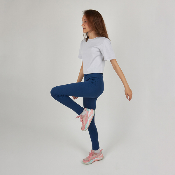 Лосини Garnamama Lasting leggings, р.140, синій (994149.1353381) - Pampik - 10