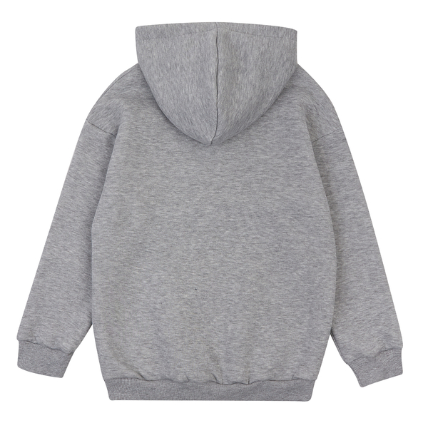Спортивний костюм на флісі Garnamama Basic Hoodie soft 134 Сірий (1032661.1397591) - Pampik - 9