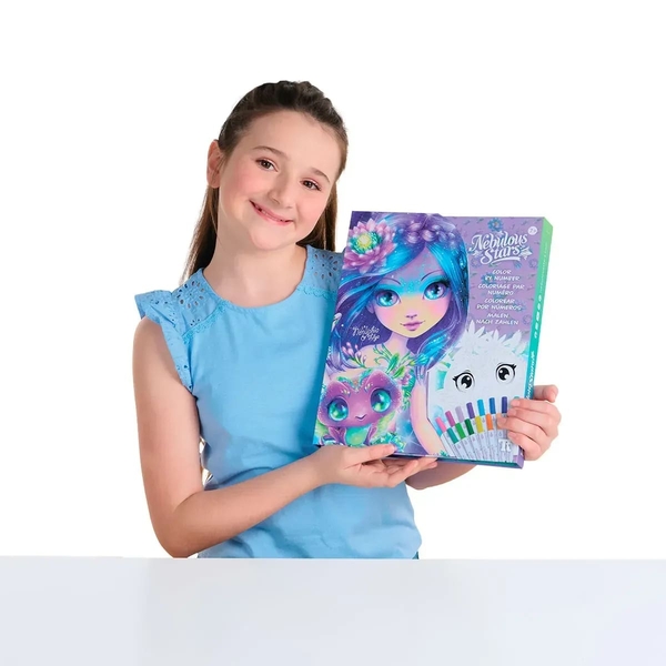 Набір для творчості Nebulous Stars Розмальовка по номерах: Чарівні світи зірок (11381) - Pampik - 8