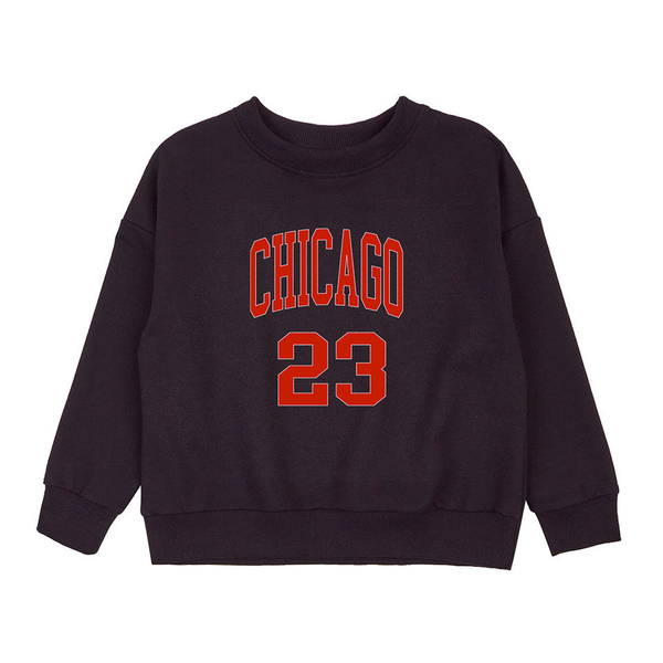 Світшот Garnamama Basic Sweatshirt 2-х нитка 146 Чорний (1021901.1386413) - Pampik